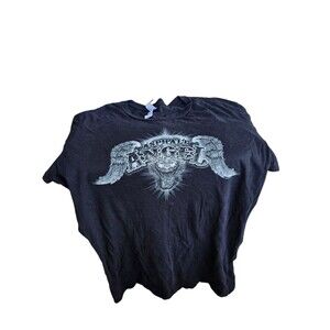 Hot Leathers Asphalt Angel Black Short Sleeve T-shirt Size 2XL 2008